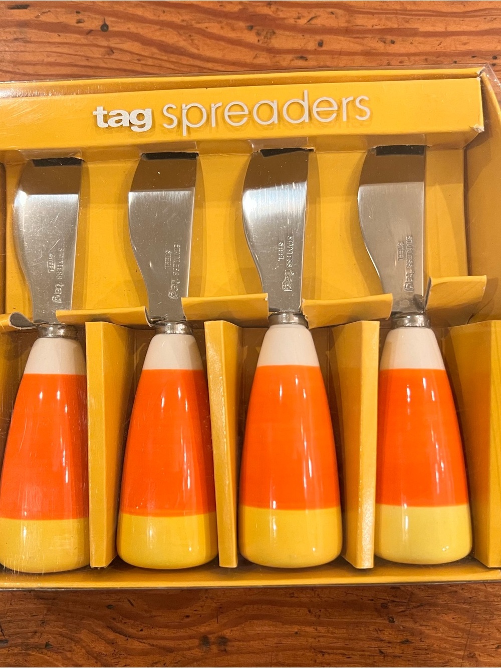 Halloween Candy Corn Spreaders